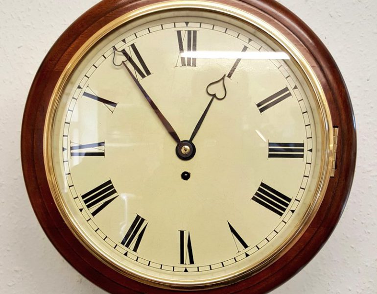 Victorian Dial Clock £725 Langport Clocks